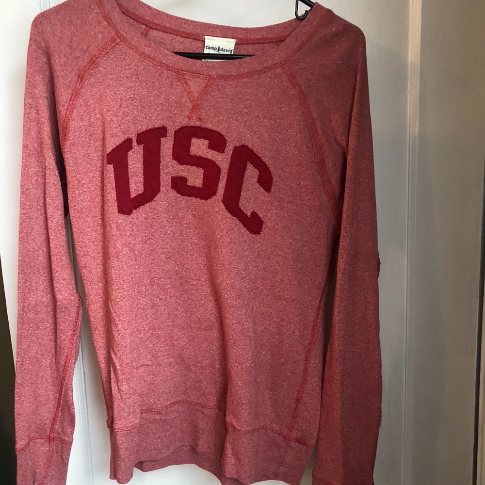 USC Women Slim Fit Vintage Sweatshirt